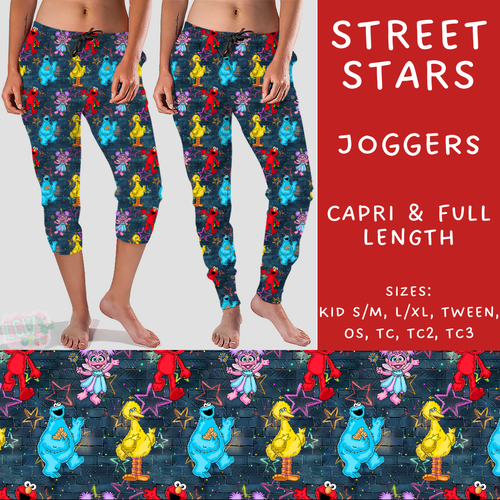 Batch #272 - Storybook Collection - Closes 1/17 - ETA late March - Street Stars Full and Capri Length Joggers