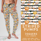 Batch #407 - Fall Fun 2 - Closes 9/4 - ETA mid/late October - Striped Pumps Joggers