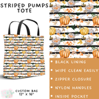 Batch #407 - Fall Fun 2 - Closes 9/4 - ETA mid/late October - Striped Pumps Tote