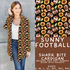Batch #407 - Fall Fun 2 - Closes 9/4 - ETA mid/late October - Sunny Football Cardigan