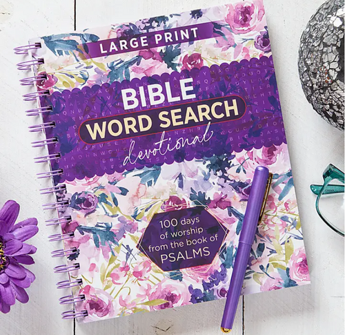 Bible Word Search Devotional Psalms