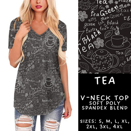 Batch #274 - Fun Run 7 - Closes 1/22 - ETA late March - Tea V-Neck Tee