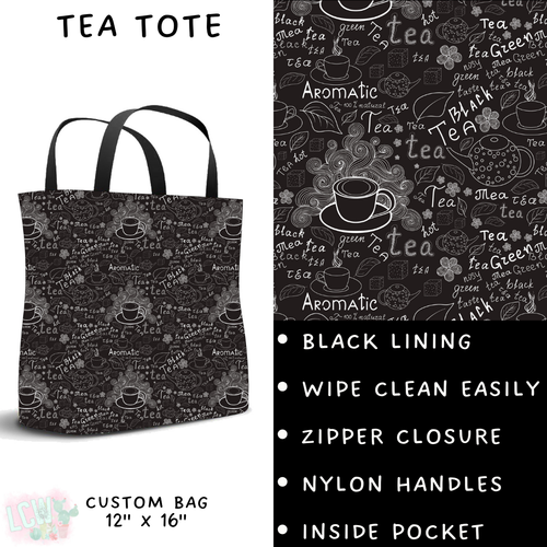 Batch #274 - Fun Run 7 - Closes 1/22 - ETA late March - Tea Tote