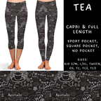 Batch #274 - Fun Run 7 - Closes 1/22 - ETA late March - Tea Full and Capri Length Leggings