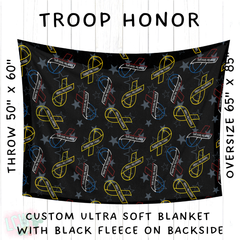 Batch #414 - Military 2 Collection - Closes 9/17 - ETA early Nov - Troop Honor Blanket