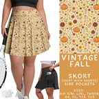 Batch #407 - Fall Fun 2 - Closes 9/4 - ETA mid/late October - Vintage Fall Skort