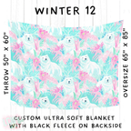 Batch #242 - Winter Wonderland Blankets - Closes 11/22 - ETA early Feb - Winter 12 Blanket