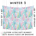 Batch #242 - Winter Wonderland Blankets - Closes 11/22 - ETA early Feb - Winter 3 Blanket