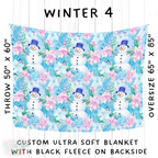 Batch #242 - Winter Wonderland Blankets - Closes 11/22 - ETA early Feb - Winter 4 Blanket