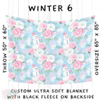 Batch #242 - Winter Wonderland Blankets - Closes 11/22 - ETA early Feb - Winter 6 Blanket