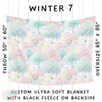 Batch #242 - Winter Wonderland Blankets - Closes 11/22 - ETA early Feb - Winter 7 Blanket