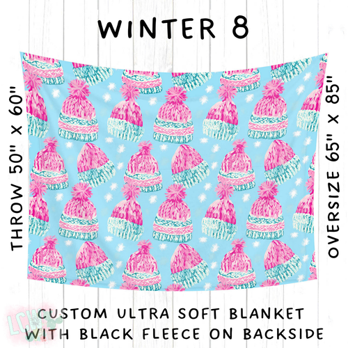 Batch #242 - Winter Wonderland Blankets - Closes 11/22 - ETA early Feb - Winter 8 Blanket