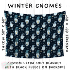 Batch #242 - Winter Wonderland Blankets - Closes 11/22 - ETA early Feb - Winter Gnomes Blanket