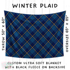 Batch #242 - Winter Wonderland Blankets - Closes 11/22 - ETA early Feb - Winter Plaid Blanket