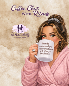 "Sweatpants & Coffee" 15oz Ceramic Mug