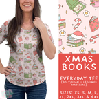 Batch #424 - Jingle All The Way - Closes 10/3 - ETA mid/late Nov - Xmas Books Everyday Tee