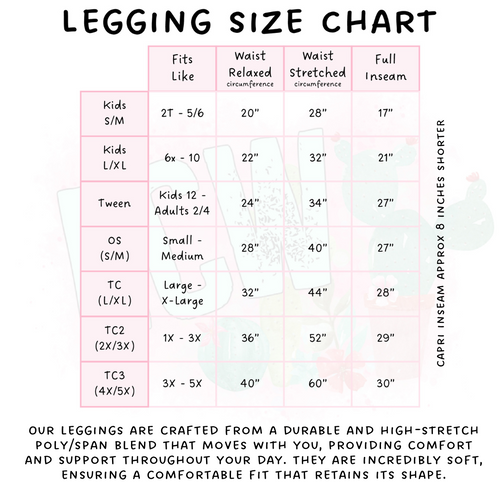 Batch #274 - Fun Run 7 - Closes 1/22 - ETA late March - Rbow Leop Full and Capri Length Leggings