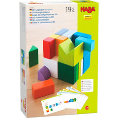 Chromatix 3D Wooden Blocks – Colorful STEM Creative Play Set