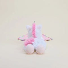 Pink Unicorn Warmies® Blanket – Microwavable Lavender-Scented Comfort Plush for Kids & Adults