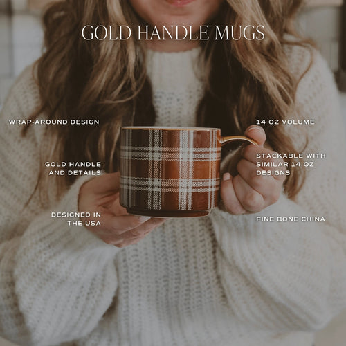 Best Mom Ever Coffee Mug – 14oz Blue Floral Gold Handle Gift