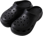 Women's Soft Sole High-Heeled Clog Slippers