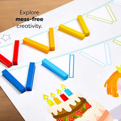 🎁 Stabix Wooden Arranging & Matching Game – 158 Pieces
