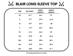 Blair Autumn Gourds Long Sleeve Top