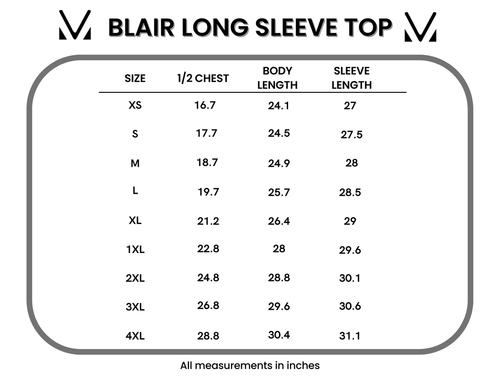 Blair Autumn Gourds Long Sleeve Top
