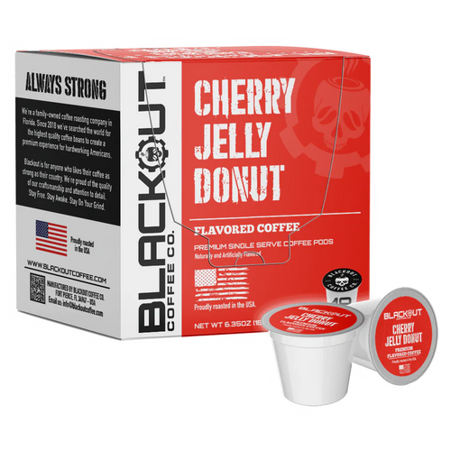 Cherry Jelly Donut Flavored Coffee