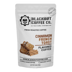 Blackout Coffee | Cinnamon French Toast – Flavored Coffee (Ground or K-Cups)