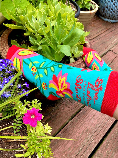 She Believed She Could, So She Did Women’s Crew Socks