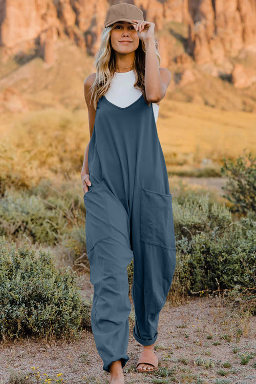 Double Take Full Size V-Neck Sleeveless Jumpsuit: Your Wardrobe Essentia