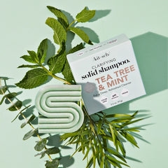 Tea Tree + Mint Clarifying Shampoo Bar By KITSCH