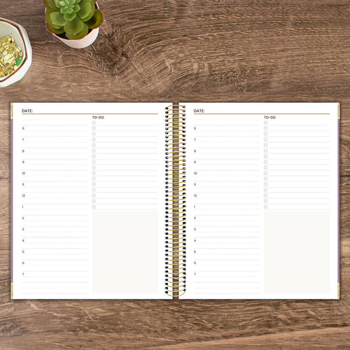 Undated 6 Month Daily To-Do Planner