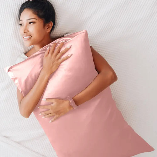 The Satin Sleep Set (5 Pieces) – Blush