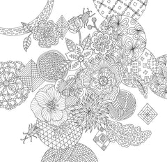 Zen Garden: Artist’s Sanctuary Coloring Book