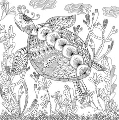 Follow Your Dreams: Artist’s Sanctuary Coloring Book