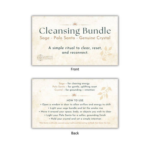 Green Aventurine Cleansing Sage Bundle