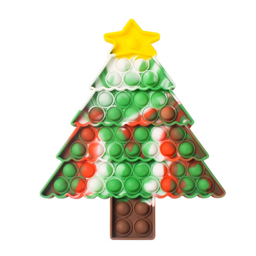 🎄 Holiday Tree Pop It Fidget Kids Toys