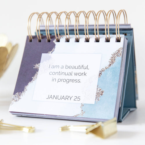Positive Affirmations Daily Desk Easel