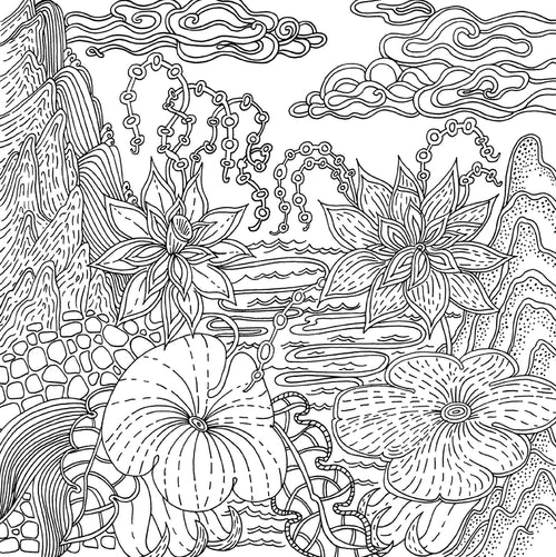 Serenity: Artist’s Sanctuary Coloring Book