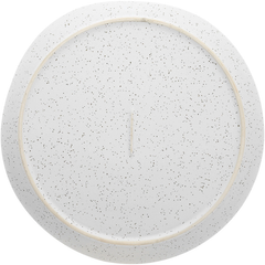 Underside of 10.5 inch ceramic Giving Plate with circular foot ring