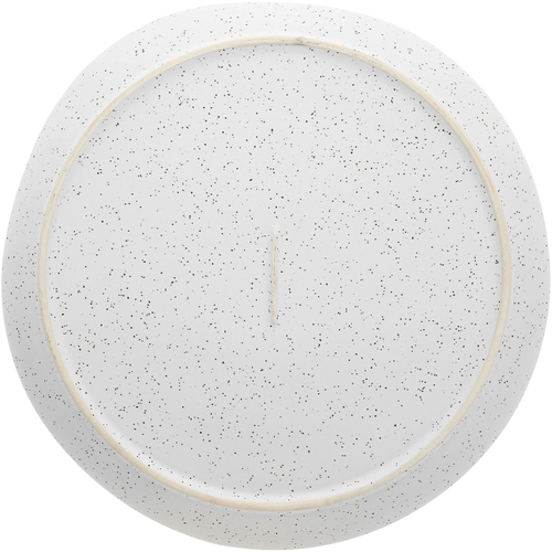 Underside of 10.5 inch ceramic Giving Plate with circular foot ring