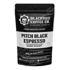 Blackout Coffee | Pitch Black Espresso – Dark Roast (Ground or K-Cups)