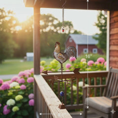Down-Home Rooster Bouncy Weather-Vane