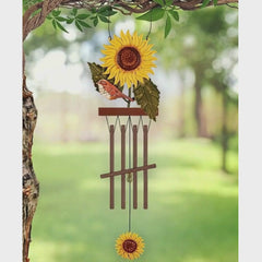 The Artful Sunflower Wind Chime (Kathy Hatch Design)