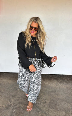 Blakeley Fringe Benefits Top, product photo 2