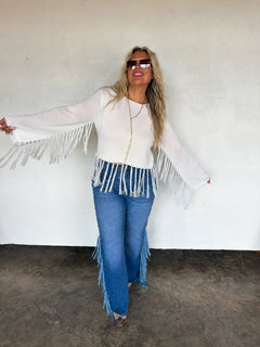 Blakeley Fringe Benefits Top, product photo 3