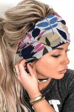 Multicolor Casual Print Hairbands