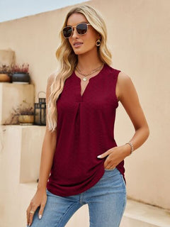 Breezy Summer Vibes Sleeveless Top